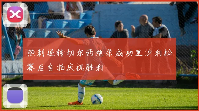 热刺逆转切尔西绝杀成功里沙利松赛后自拍庆祝胜利